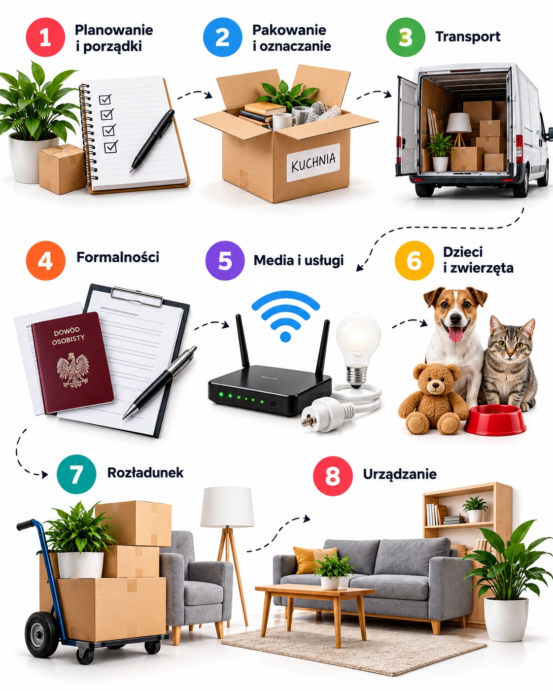 lista kontrolna infografika